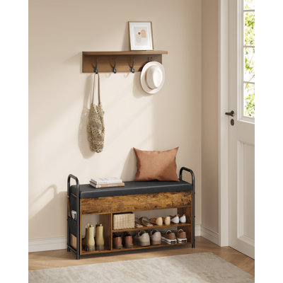 8 Pair Shoe Storage Bench