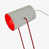 Grey/Red