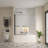 Bath Tub Pivot Shower Screen,With 1/4" Tempered Glass And Towel Bar-112539401