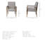 Fauteuil rembourré Visalia-266958916