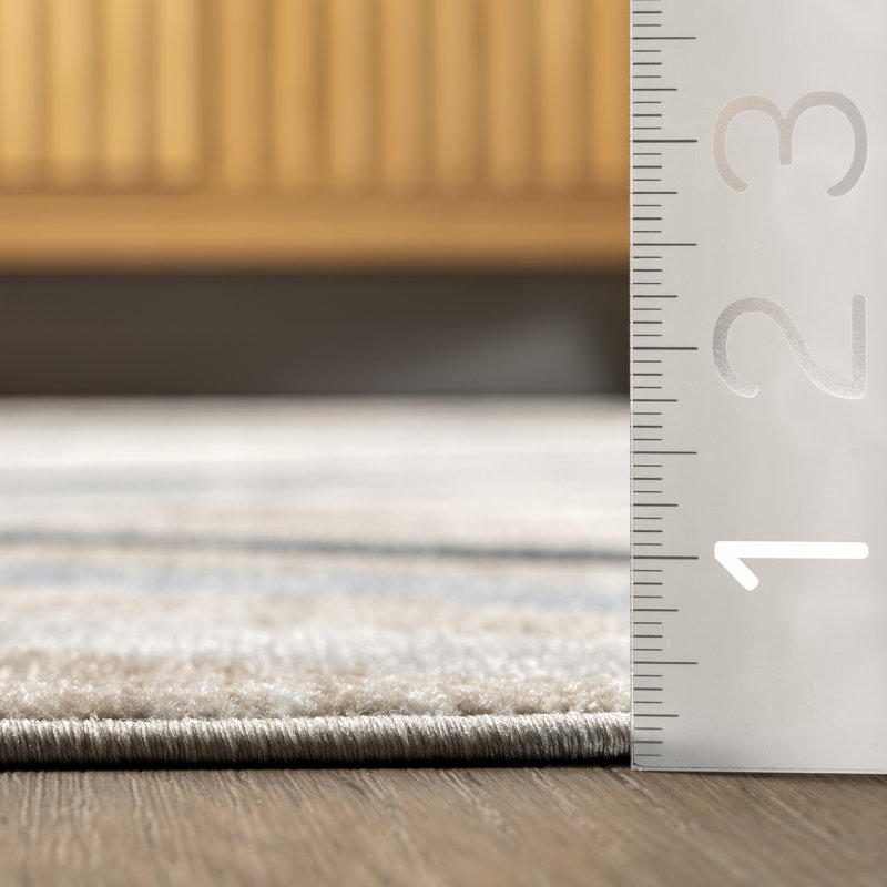 Tapis lavable à la machine Akari SpinClean, Tapis de couloir 2 pi 8 po x 6 pi