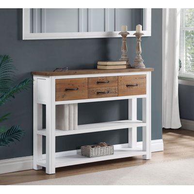 120cm Solid Wood Console Table