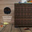 Outsunny Outdoor Coffee Table, Square PE Rattan 60 x 62 x 38cm-1809162147
