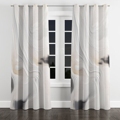 Averir - Modern Blackout Grommet Curtain - 1 panel