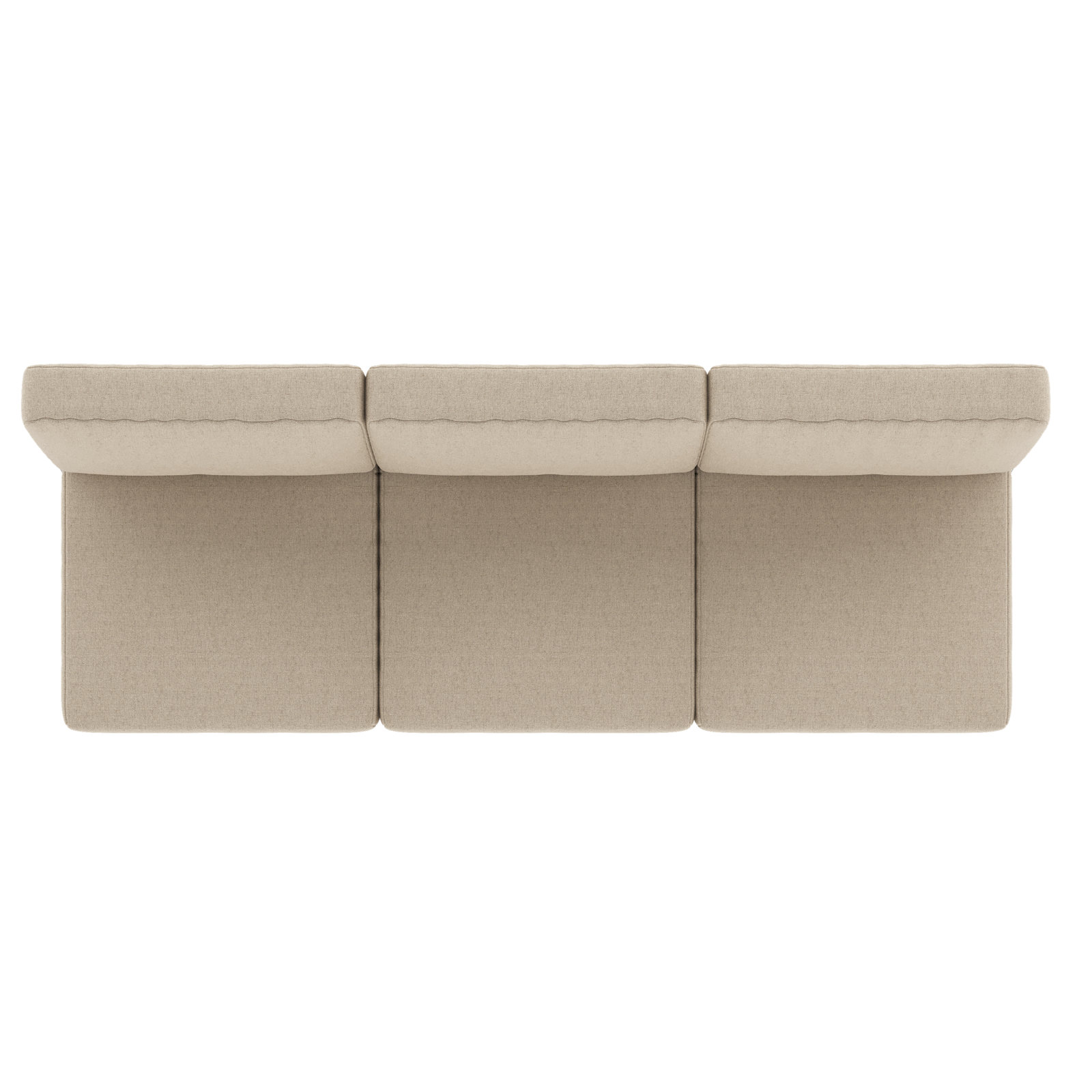24" Sunbrella® Sofa Seat and Back Cushion, Sunbrella Bliss Sand