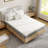 3" Firm Single-Layer Foam Thin Mattress With Adjustable Anti-Slip Straps, Zip-Off Washable Cover, Certipur-US Certified-1490287911