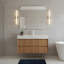 Meuble-lavabo mural 30 po avec 2 tiroirs et lavabo en céramique Carrara-305317554-305317555