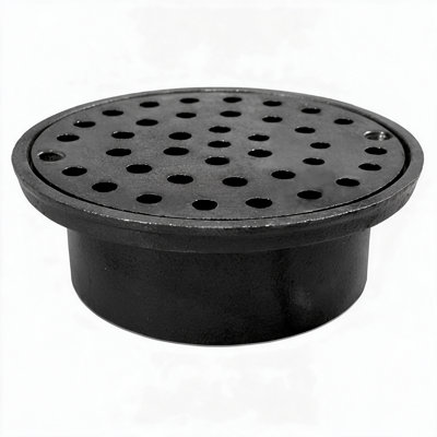 SUPPLYGIANT Bonde de sol Kentucky en fonte de 7,6 cm (3 pouces) - Crépine robuste à fixation amovible