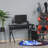 Yaiza Metal Base Writing Desk