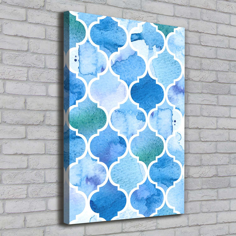 Moroccan Background - Wrapped Canvas Print