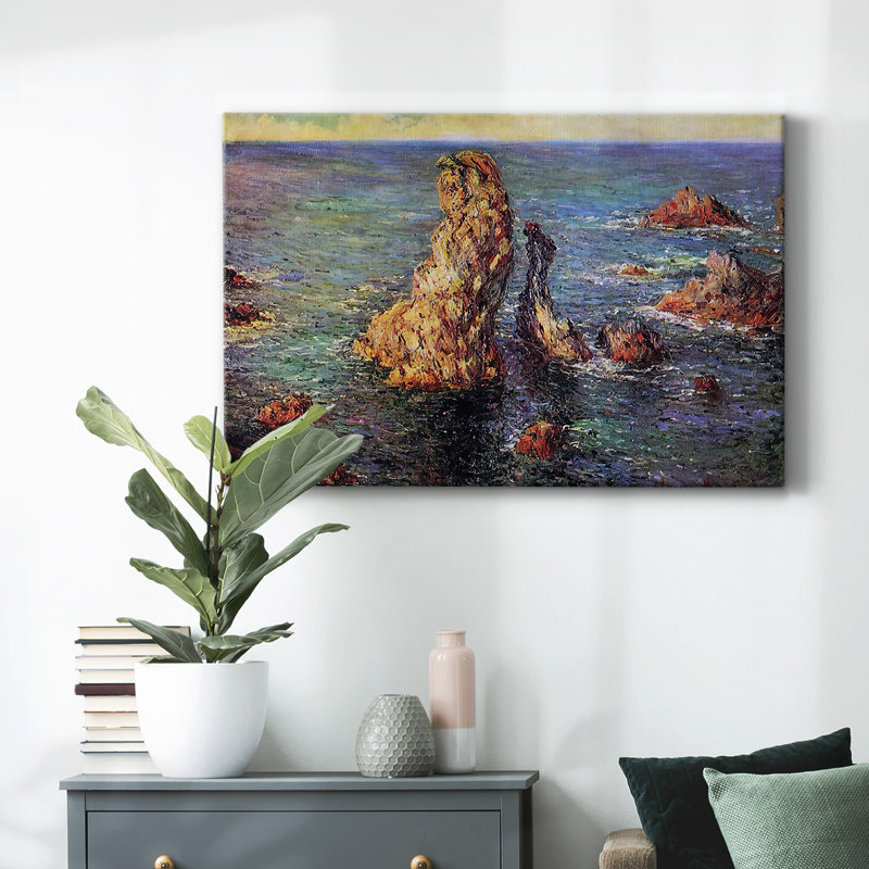 «The Pyramids» at Port-Gallery, toile tendue, H 40 po x l 60 po