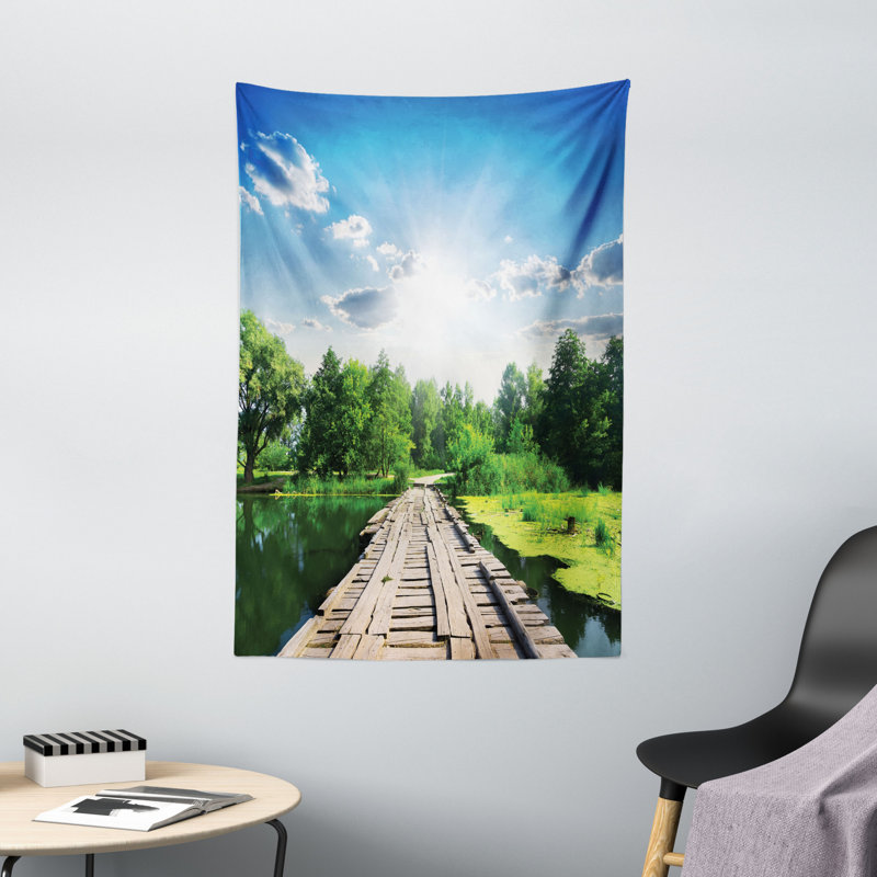 Tapisserie en polyester rétro, H 60 po x l 40 po