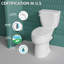 Toilette allongée 17 po ADA