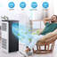 8,000 BTU 3-in-1 Portable Air Conditioner with Remote Control, Quiet AC Unit Covers Up to 350 Sq. Ft, 24H Timer, Dehumidifier & Fan Modes