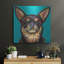 "Chihuahua bleu foncé" par Carolee Vitaletti-2117087675