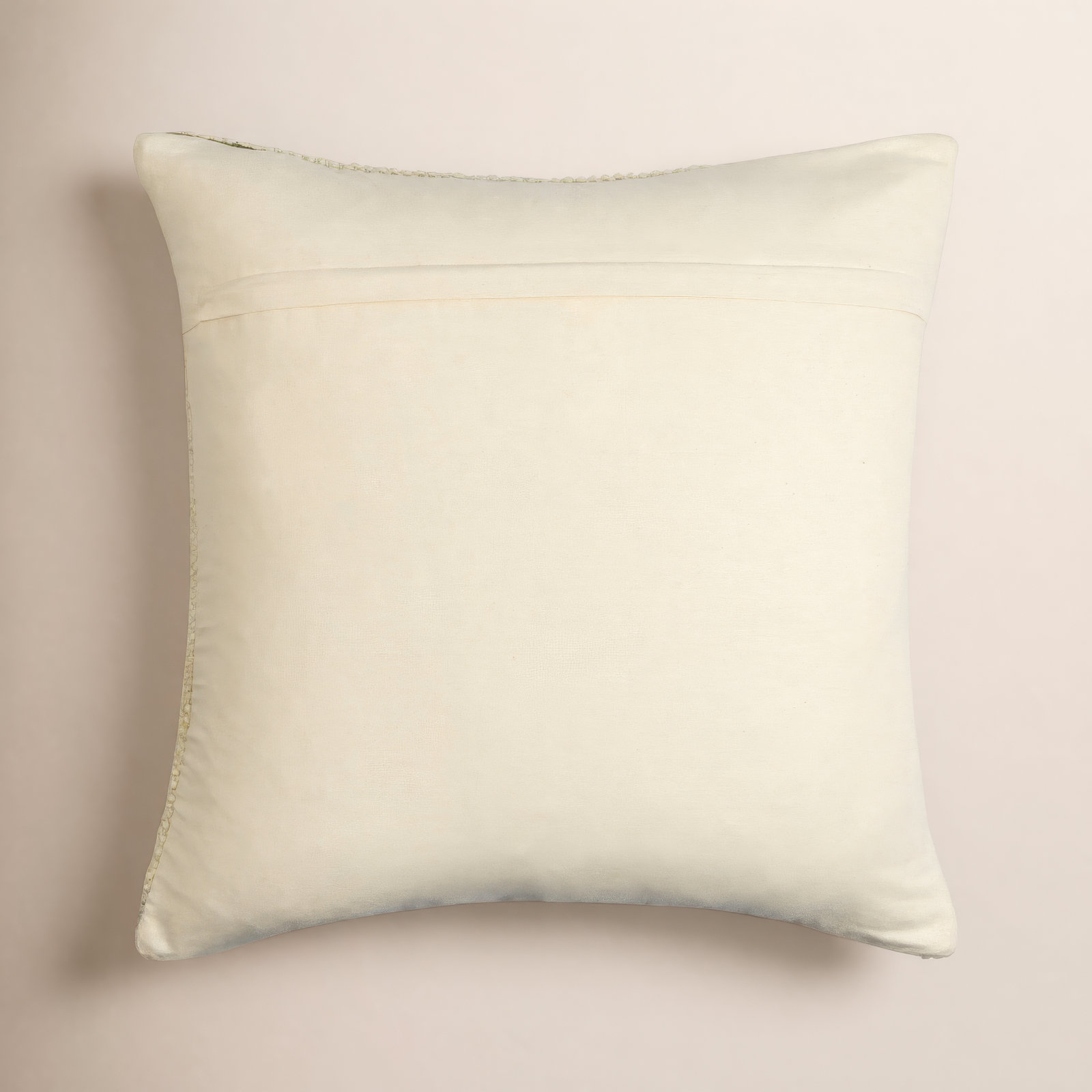 Dia Wool Pillow Cover, 18" H x 18" W, Down Blend