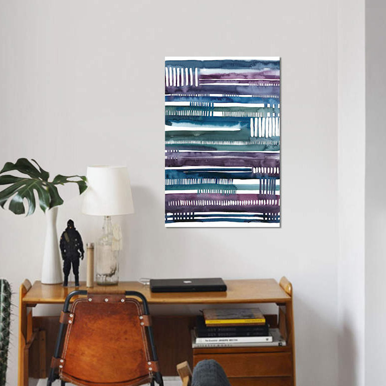 «Collapsus I», reproduction sur toile, H 60 po x l 40po x P 1,5 po, Toile tendue, Pas de tapis