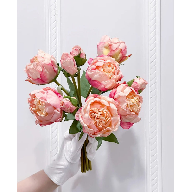 Silk Peonies Arrangement