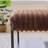 30.7 Wide Upholstered Ottoman Coffee Table with Open Storage Shelf and Metal Legs, Soft Faux Fur Footstool for Living Room-1447537370