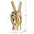 Peace Sign Hand Gesture Statue-2037885615-2037885613