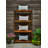 Parsons Outdoor Shelving Unit -Hand Painted Aluminum - 65" H x 36" W x 15.75"