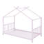 Lit plateforme simple en métal en forme de maison-114346459