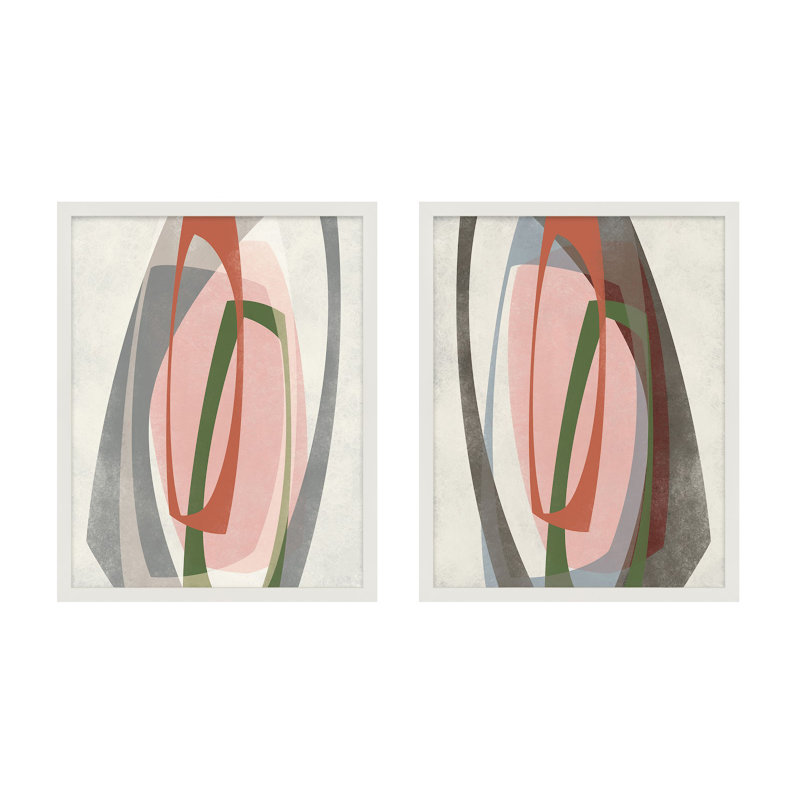 Orbit 6 & 7 Print by Jacques Pilon, White, 24" W x 30" H