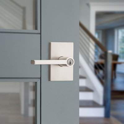 Halifax Keyed Entry Lever featuring SmartKey Security