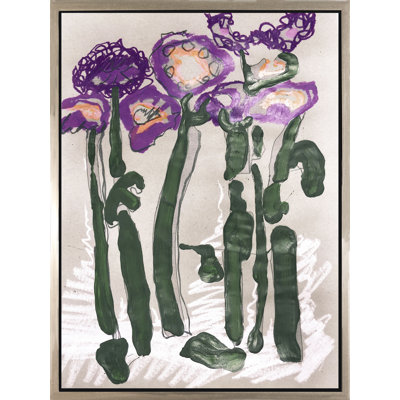 Big Bouquet Purple Painting