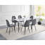 Metal Base Dining Table