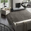 Windsom Geometric Area Rug in Charcoal