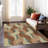 Machine Washable Indoor/Outdoor Lockway ACN2422 Mid-Century Modern Rug-1489076108