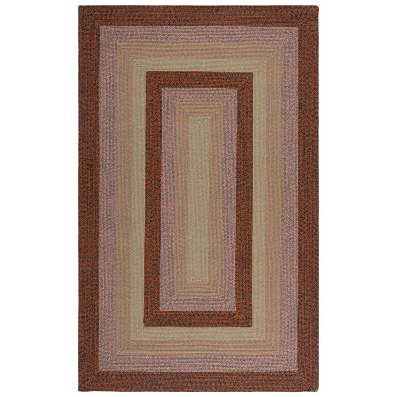 Olathe Hand Woven Performance Machine Washable Performance Chevron Indoor/Outdoor Area Rug, Rectangle 5' x 8'