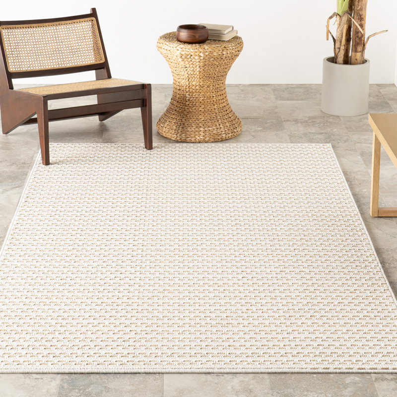 Havanah Geometric Indoor/Outdoor Area Rug, Rectangle 4' x 6'