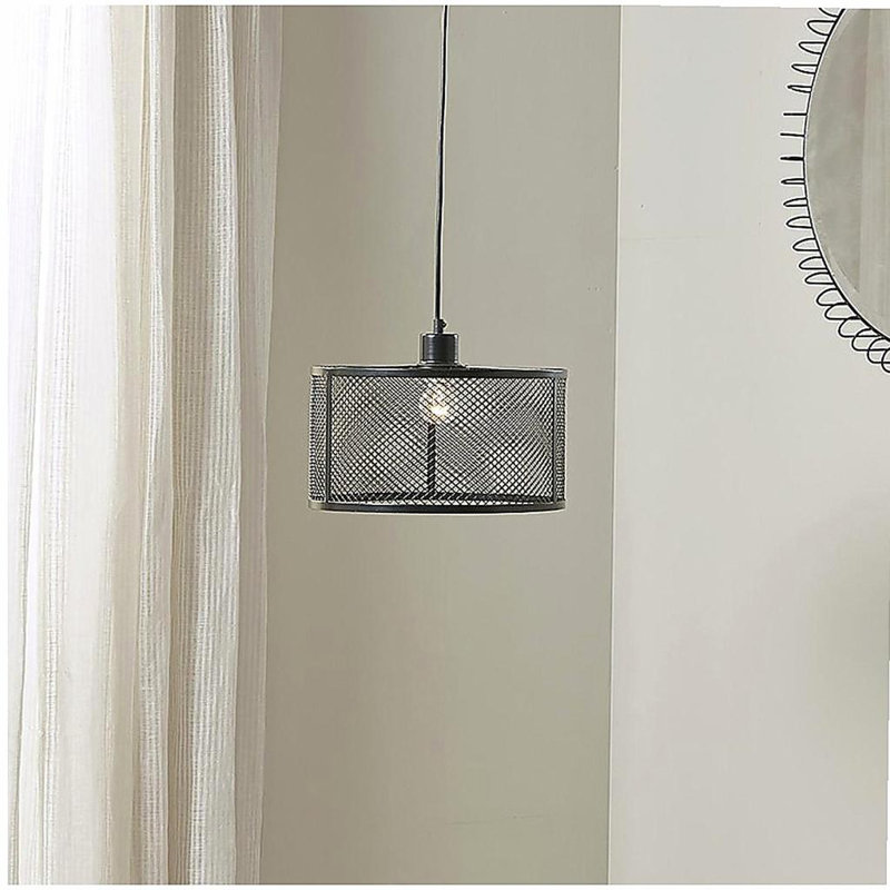 Metal mesh pendant light