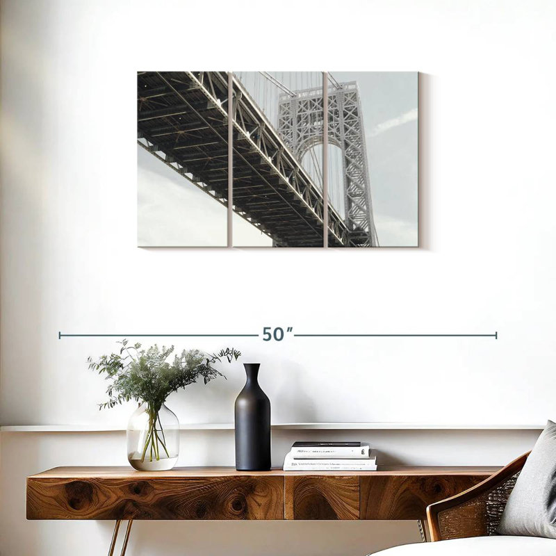Lilie Bridge Underside, 20" H x 33" W