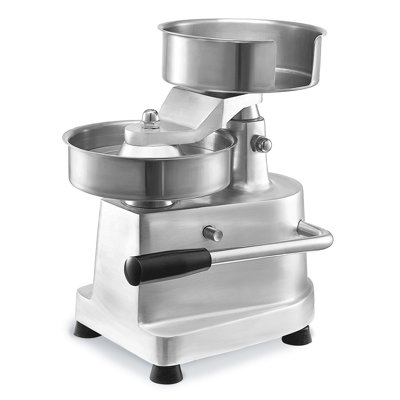 Commercial Burger Patty Maker, 150mm/6inch Hamburger Beef Patty Maker, Heavy Duty Food-Grade Stainless Steel Bowl Burger Press Machine, Kitchen Meat F