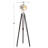 Asherman 71'' Mahogany Tripod Floor Lamp