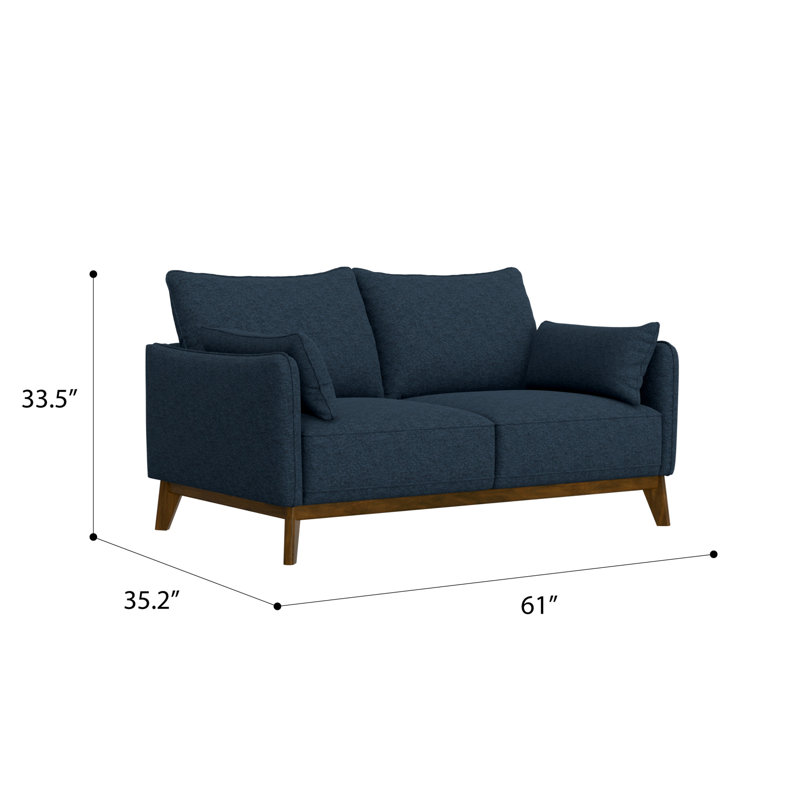 Monikia 84" Upholstered Sofa Set