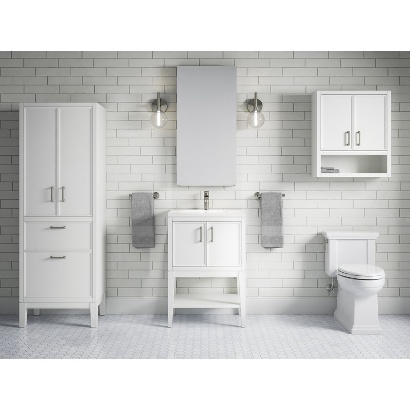Armoire murale 28 po x 24 po WinNow, Blanc