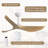 52" Kemp 3-ABS-Blade Propeller Modern Ceiling Fans no Light and with Remote Control-242240094