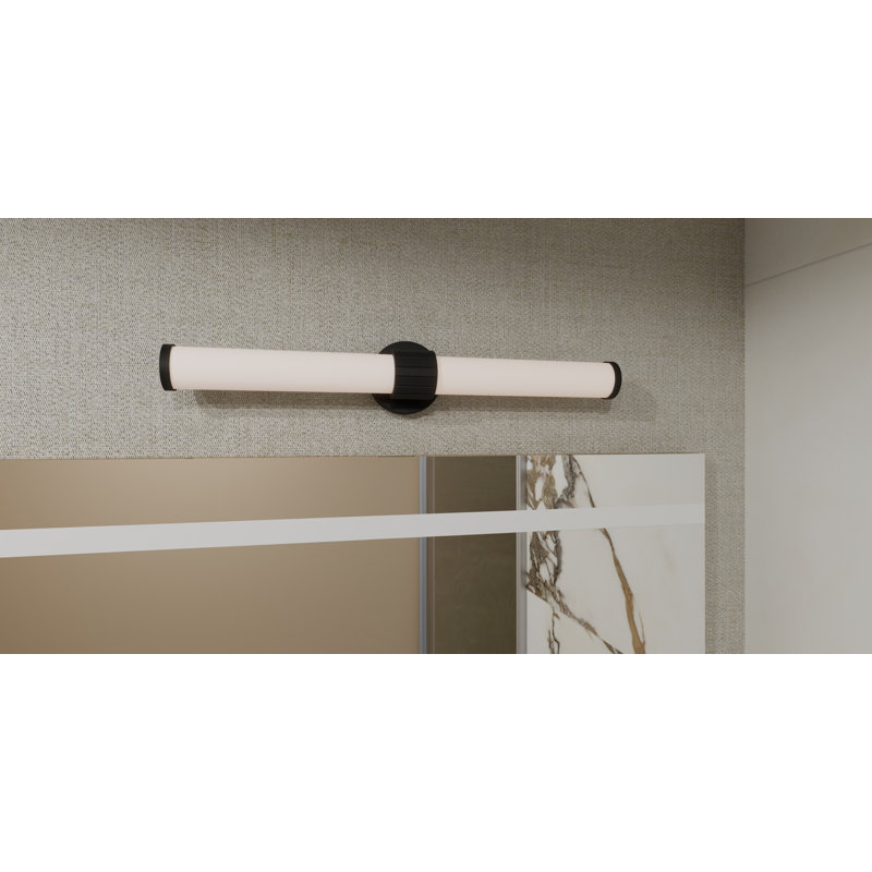 Madene Dimmable LED Vanity Light, Matte Black