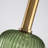Ribber Glass Pendant Lamp In Brass Finished-2113379796