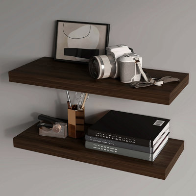 2Pcs Floating Shelf Wall Mounted Shelves