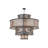 16 - Light Dimmable Drum Chandelier