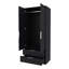 Armoire 2 portes avec tringle et 2 tiroirs