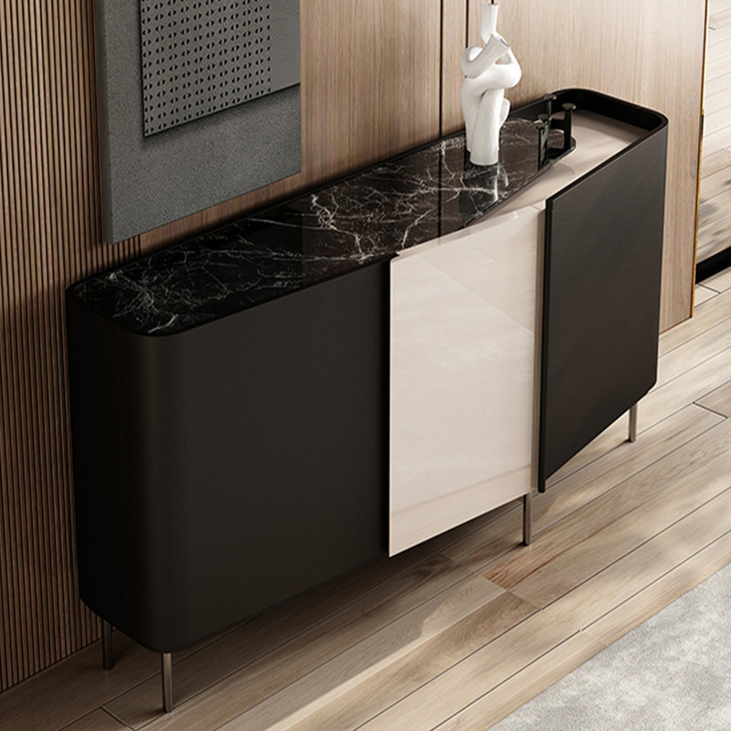 Armoire de rangement et buffet moderne et minimaliste, H 35,43 po x l 70,87 po x P 15,75 po