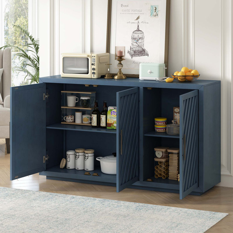 Ritu 60'' Sideboard, Antique Blue