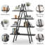 165cm H x 91cm W Steel Ladder Bookcase-908187642