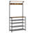 Abrum Hall Tree 80cm Wide with Bench and Shoe Storage